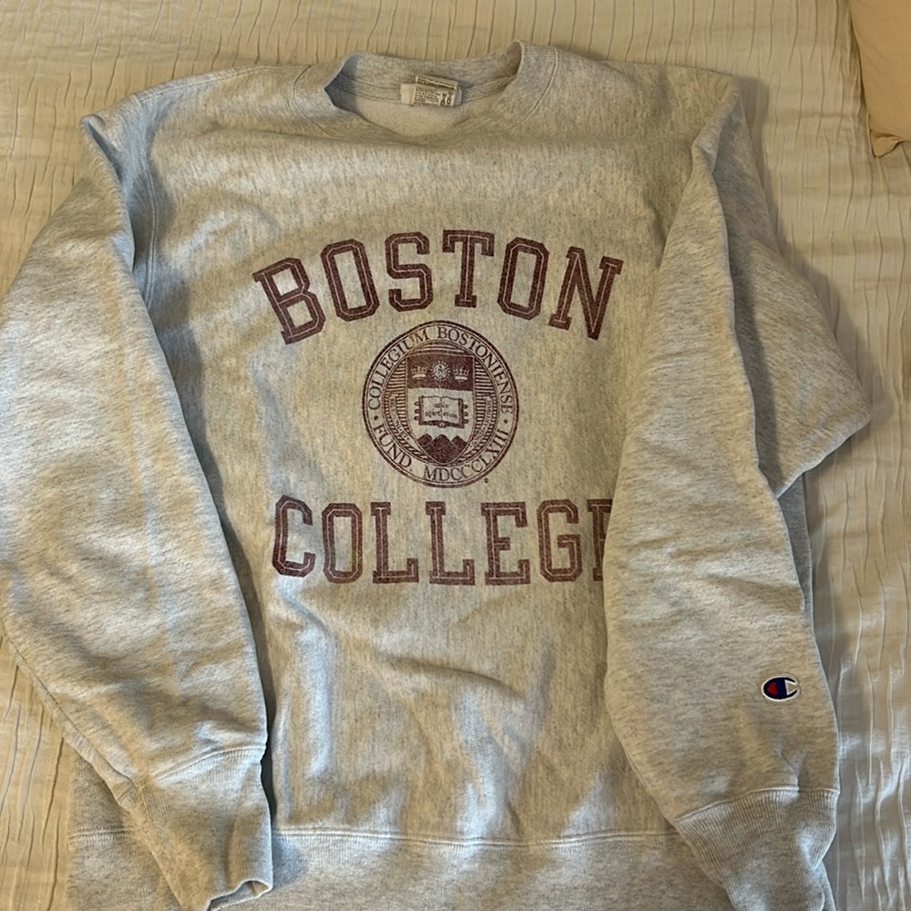 Vintage Boston College crewneck